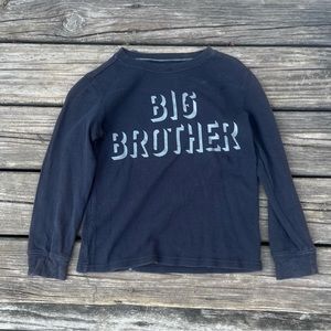 BIG BROTHER BOYS 7 LONG SLEEVE THERMAL SHIRT TOP